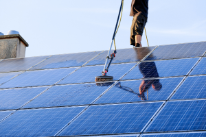 Manutenção de usinas solares